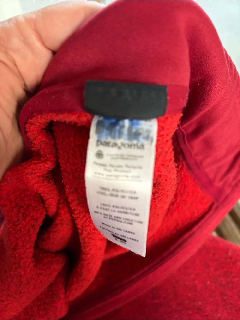 Patagonia Kids Red Full-Zip Fleece Jacket